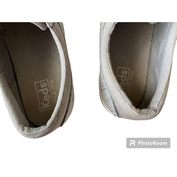 Keds‎ Vollie Canvas Sneaker Gray Womens 10 - Picture 4 of 10